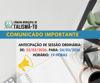 Antecipação de Sessão