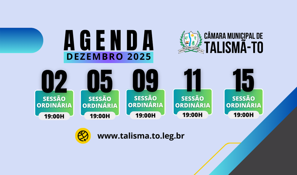 Sessões de Dezembro/2025
